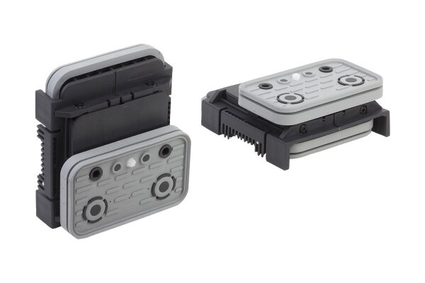 Schmalz Blocksauger VCBL-K2 125 x 75 mm, Höhe 50 mm, quer für Schmalteile mit Tastventil