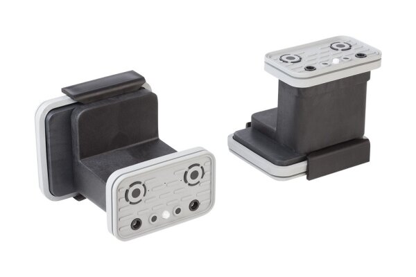 Schmalz Blocksauger VCBL-K2 125 x 75 mm, Höhe 125 mm, längs für Schmalteile, mit Tastventil