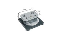 Schmalz Blocksauger VCBL-S4 125 x 75 mm, Höhe 50 mm,...