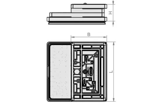Schmalz Blocksauger VCBL-R 160x96mm Höhe 125mm für Rastertische mit Raster 30/50