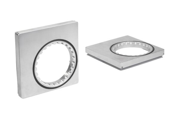 Schmalz Adapter für VCBL-B an Rastertisch ISAP-R 160 x 160 x 16 mm für Rastermaß R 50