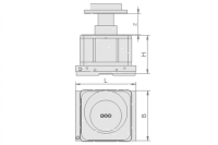 Schmalz Rahmenspanner VCMC-K2 154x128x125mm für...