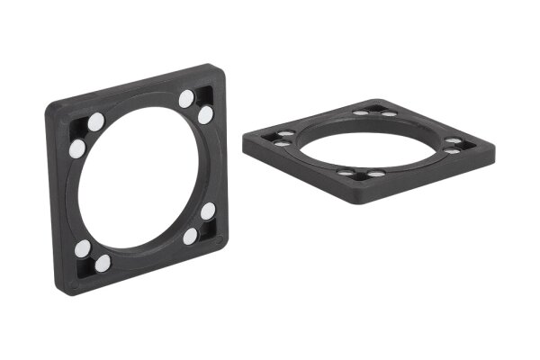 Schmalz Mono-Base ISMB  H = 8 mm beim Einsatz mit Steel-Plate / Adapter-Plate / Mini-Plate