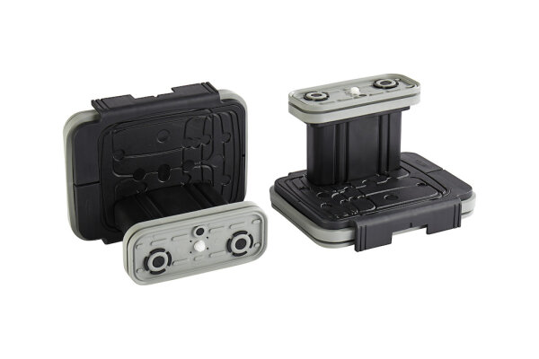 Schmalz Blocksauger VCBL-K2-PRO 120x50x100mm 2-Kreis längs mit Tastventil