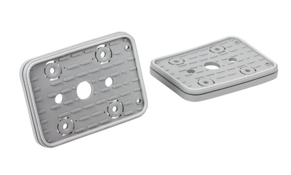 Schmalz Saugplatte für Blocksauger oben VCSP-O 160x115x18mm Mosgummi