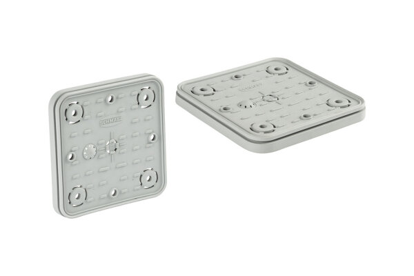Schmalz Saugplatte für Blocksauger oben VCSP-O 145x145x17.9mm Memban-Mosgummi