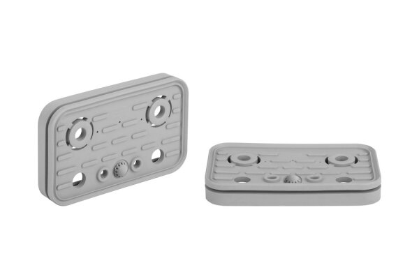 Schmalz Saugplatte für Blocksauger oben VCSP-O 125x75x17.9mm Memban-Mosgummi