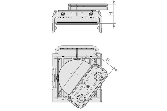 Schmalz Blocksauger VCBL-K1 130x30x85mm 1-Kreis 360° drehbar