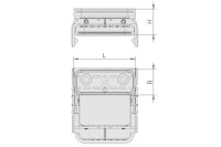 Schmalz Blocksauger VCBL-K1 130x30x85mm 1-Kreis quer