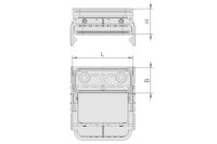 Schmalz Blocksauger VCBL-K1 125x75x50mm 1-Kreis quer