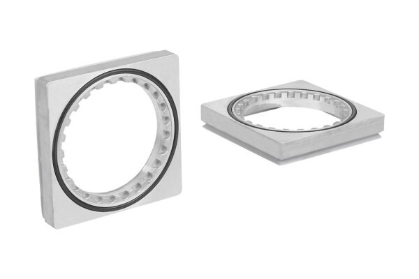 Schmalz Adapter für VCBL-B an Rastertisch ISAP-R 130 x 130 x 16 mm für Rastermaß R 30/ R 40