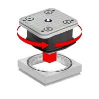 Schmalz Adapter für VCBL-B an Rastertisch ISAP-R 130...