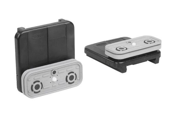 Schmalz Blocksauger VCBL-S1 120 x 50 mm, quer, Höhe 32,7 mm, mit Tastventil