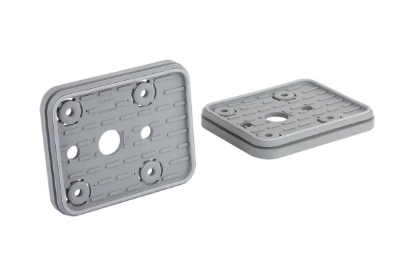 Schmalz Saugplatte für Blocksauger oben VCSP-O 140x115x18.5mm Mosgummi